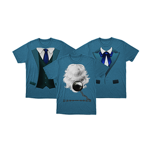 Hitchhiking Ghosts Traveler, Skeleton, Prisoner - Costume Shirt Hitchhiking Ghosts Traveler, Skeleton, Prisoner - Costume Shirt