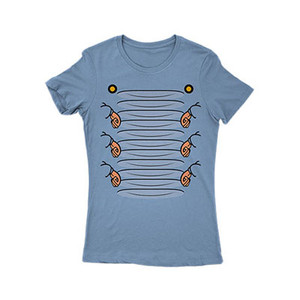Caterpillar Costume Women's Shirt Caterpillar Costume Women's Shirt
