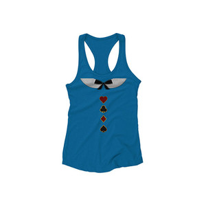 Alice Wonderland Costume Women's Tank Alice Wonderland Costume Women's Tank