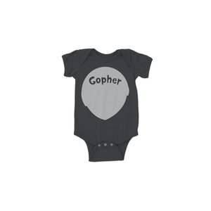 Gopher - Costume Baby Bodysuit Gopher - Costume Baby Bodysuit
