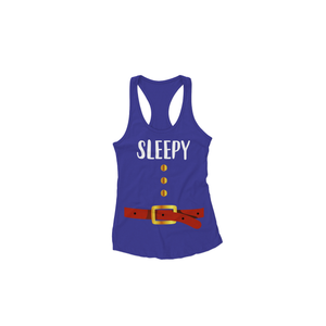 Sleepy 7 Dwarfs - Costume Women's Tank Sleepy 7 Dwarfs - Costume Women's Tank