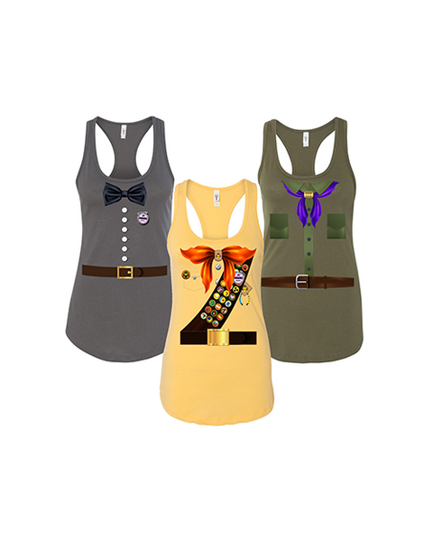 Shop our Scout Russell and Friends Costume Women Tank for a fun and unique look. Get the Russell and friends tank costume for women today!
