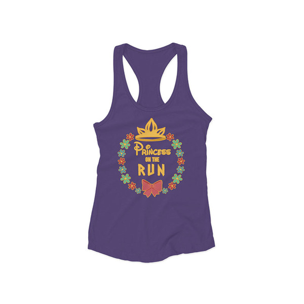 Princess On The Run Women's Racerback Tank