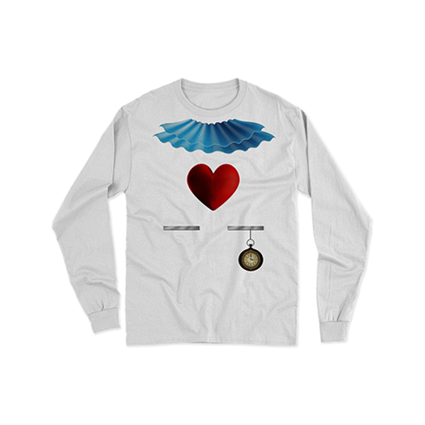 White Rabbit Costume Longsleeve Shirt