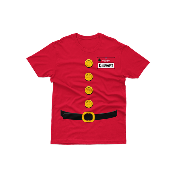 Grumpy Name Tag - 7 Dwarf Costume Shirt
