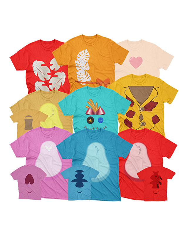 Lilo Stitch And Friends Inspired Costume Shirt