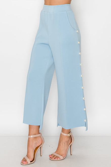 Farrah Pearl Pant - Sky Blue