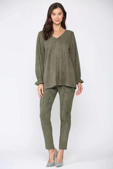 Abigail Top - Olive