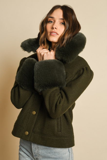 Kimi Coat - Olive 