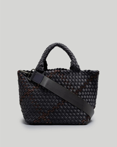 St. Barths Mini Tote Plaid - Agate