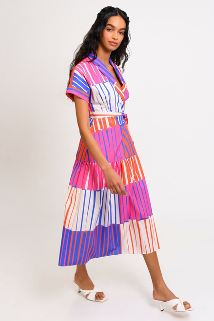 Rosen Dress - Playful Stripes 