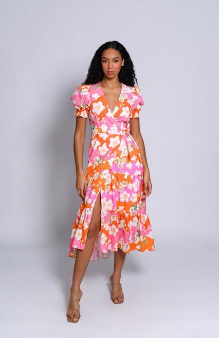 Danni Dress - Mixed Bouquet Floral 