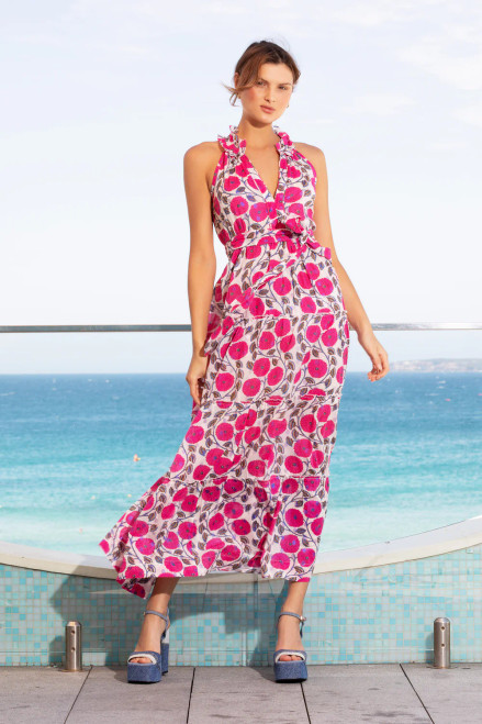 Sapphire Maxi - Poppy Pink