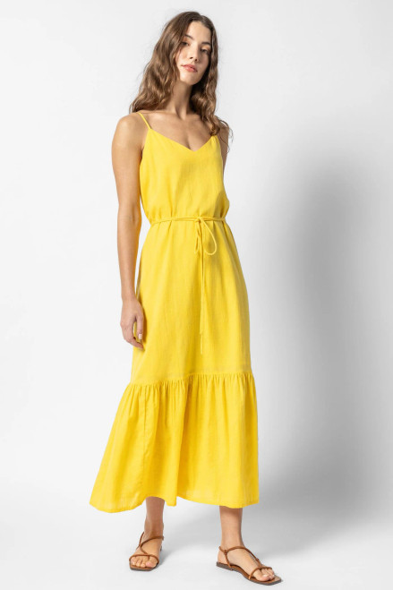 Cami Maxi Dress - Saffron 