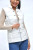 Celia Puffer Vest - Antique White