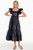 Brooke Dress - Black Leather