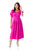 Flagger Dress - Mollie Pink