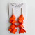 Hyacinth Earring - Tangerine 