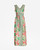 Colony Dress Azalea Cotton Poplin - Pink/Green