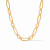 Ivy Link Necklace Gold 