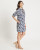 Emerson Dress - Ikat Navy 