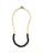 Glass Beads 27" Necklace - Black