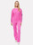 Aspen Stripe Crew - Barbie Pink/Black/White