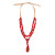 Kenzie Necklace - Red 