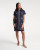 Mabel Dress Embroidery - Navy/Multi