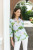 Olive Tunic - Classic Hydrangea 