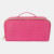 Herringbone Beauty Bag Large - Raspberry 