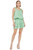 Shoulder Tie Balloon Top - Mint