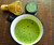 Matcha with wisk