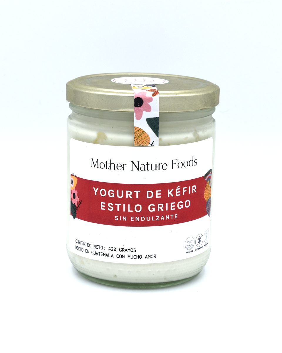 Yogurt de Kéfir Estilo Griego