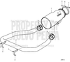 Order VOLVO PENTA 22066708 Exhaust Pipe | Wet Exhaust Riser Elbow