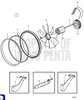 Order VOLVO PENTA 3843725 Bracket