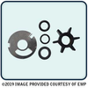 ENGINEERED Marine Products (EMP) 46-07411 Impeller Service Kit