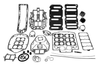 Order MERCURY 815791A92 Gasket Set, Engine