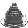 EVINRUDE-JOHNSON 771970  Motorwell Boot C=4