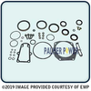 ENGINEERED Marine Products (EMP) 26-00083 Lower Gearcase Seal Kit