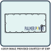 ENGINEERED Marine Products (EMP) 27-01491 Gasket, Outer Exhaust Cover