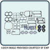 ENGINEERED Marine Products (EMP) 27-01890 Powerhead Gasket Set