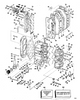 EVINRUDE-JOHNSON 313413 HD GASKET 70-75HP C=4