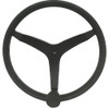 UFLEX USA V46B - V46 - 13.5" Stainless Steel Steering Wheel W-Speed Knob - Black