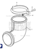 Order VOLVO PENTA 23473843 Exhaust Pipe