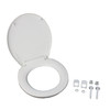 JOHNSON PUMP 81-47241-05 Soft Close Plastic Toilet Seat Comfort