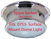 Order PERKO 1323 Med. Screw Socket for Fig. 0753 Surface Mount Dome Light