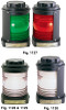 Order PERKO 1130RA0BLK Figs. 1127-1130 - Navigation Lights w/Black Housing