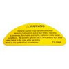 Order CRUSADER 23649  Decal,Fuel Warning #