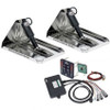 Order LENCO  RT12X12HDI  12" X 12" Heavy Duty Performance Trim Tab Kit W/Led Indicator Switch Kit 12v